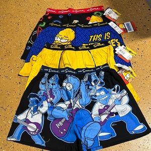 Brand New with Tags Set of 4 Homer Simpson Men’s Underwear